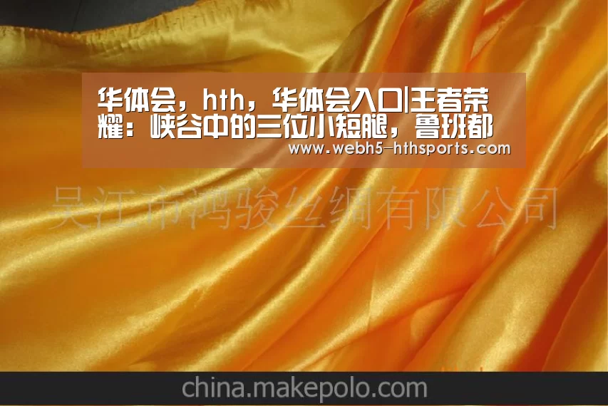 华体会,hth,华体会入口|王者荣耀:峡谷中的三位小短腿,鲁班都知道,其他两位呢?(图2) 华体会,hth,华体会入口